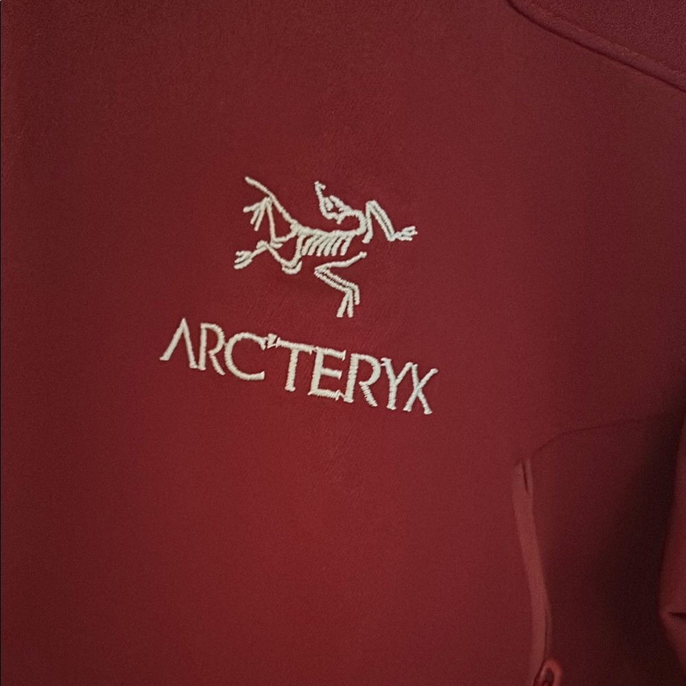Arc'teryx Red Performance Jacket Lightweight Tech… - image 2
